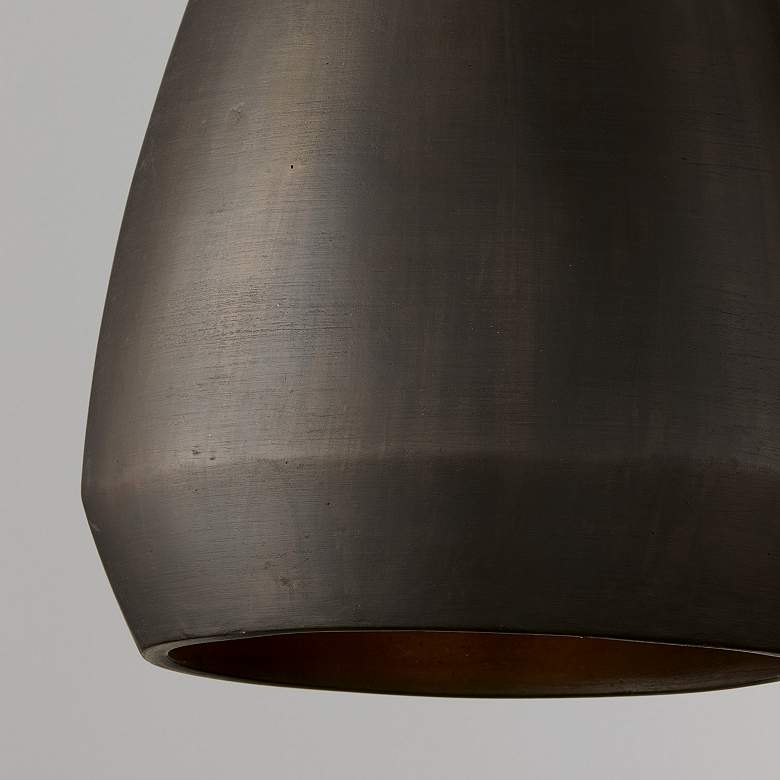 Image 3 Capital Lighting Della 1 Light Pendant 14.25" Terracotta Umber more views