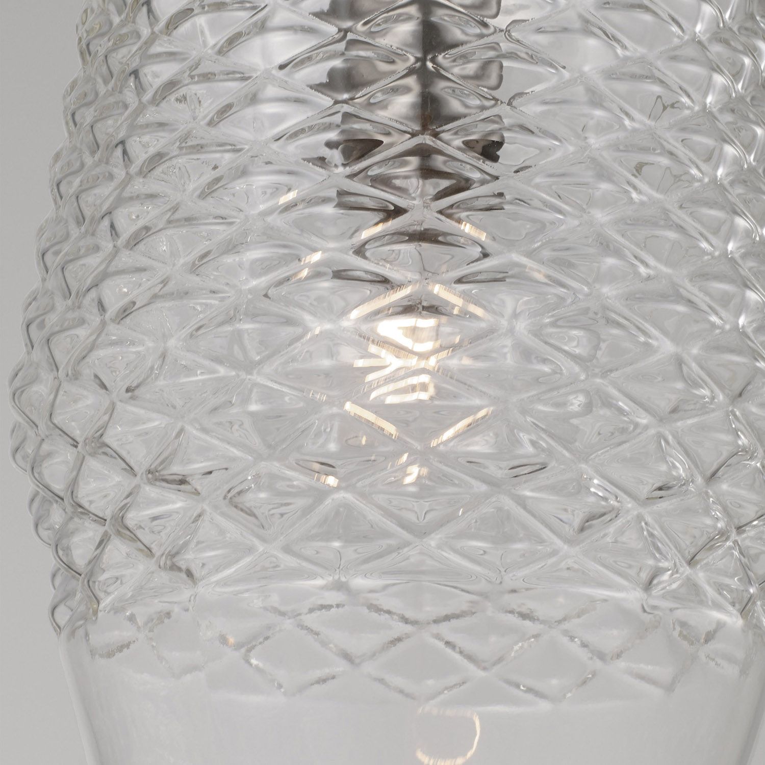 Image 4 Capital Lighting Dena 1 Light Pendant 7" Brushed Nickel more views