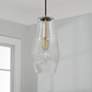 Thumbnail1 of Capital Lighting Dena 1 Light Pendant Aged Brass