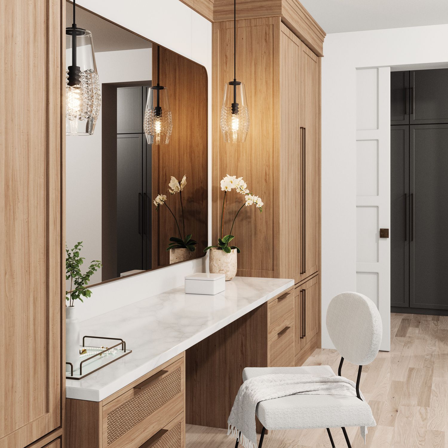 Image 5 Capital Lighting Dena 1 Light Pendant Matte Black more views