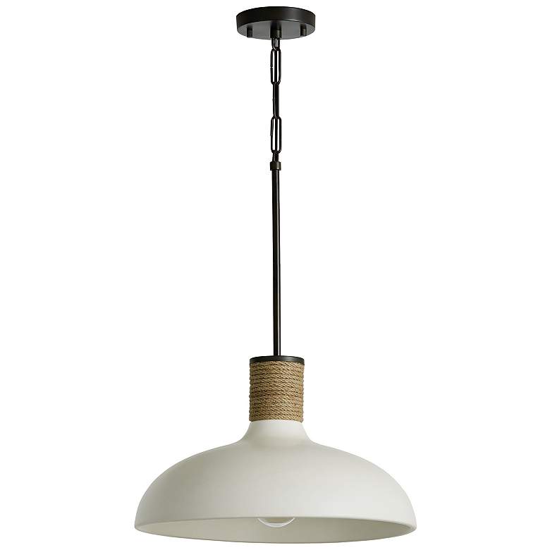 Image 1 Capital Lighting Destin 1 Light Pendant Dark Pewter