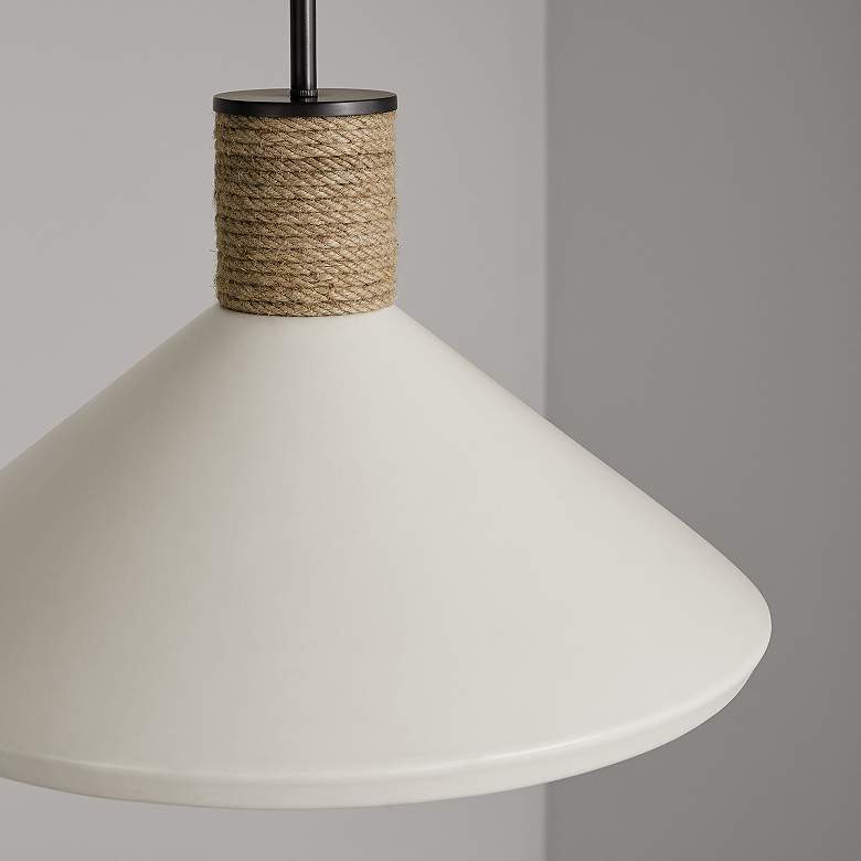 Image 3 Capital Lighting Destin 1 Light Pendant Dark Pewter more views