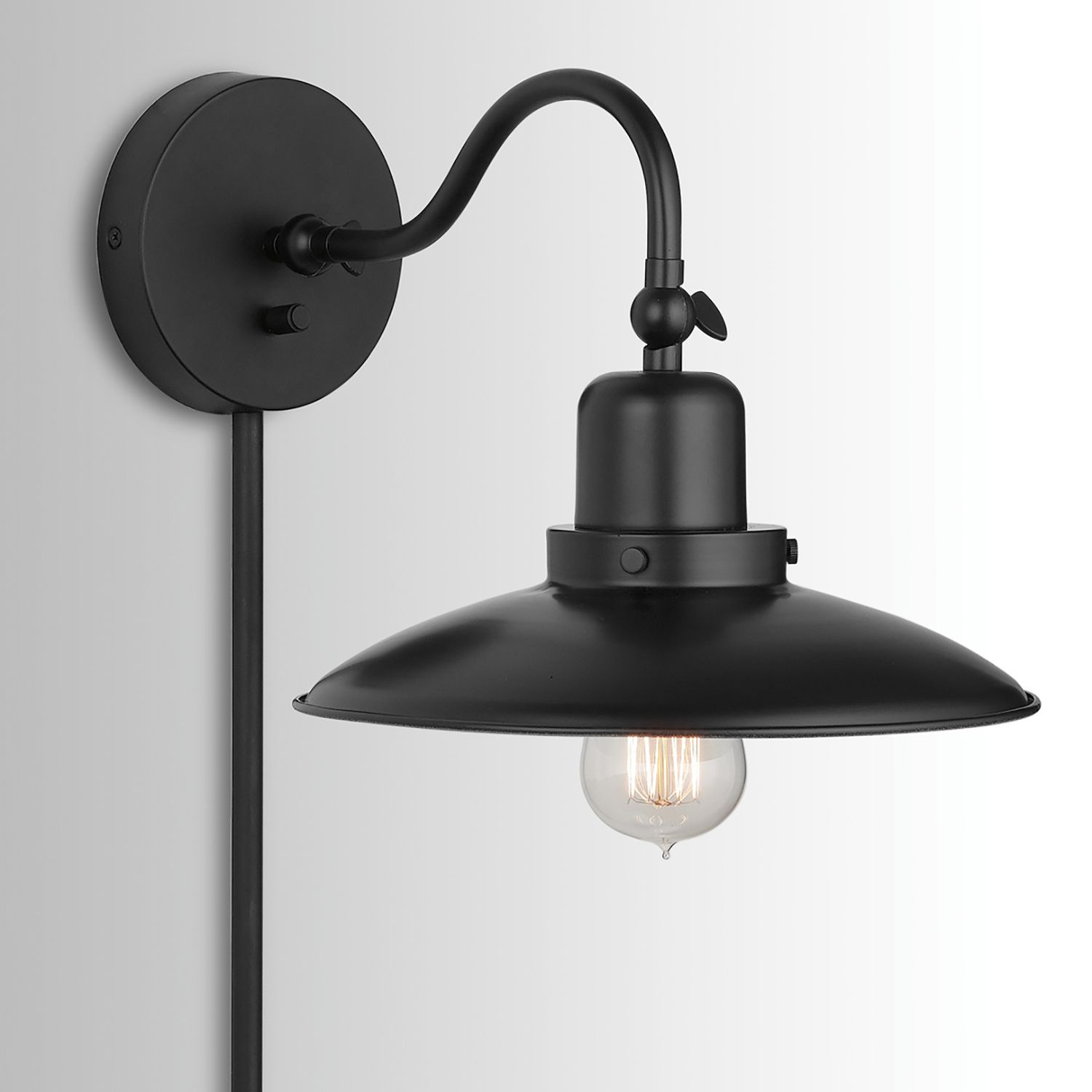 Thumbnail3 of Capital Lighting Dewitt 1 Light Sconce 10.25" Matte Black more views