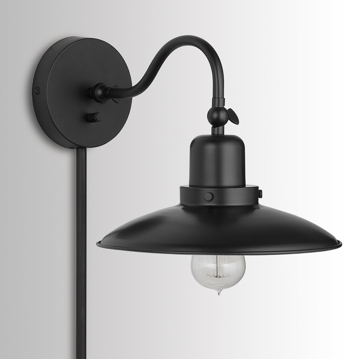 Capital Lighting Dewitt 1 Light Sconce 10.25" Matte Black