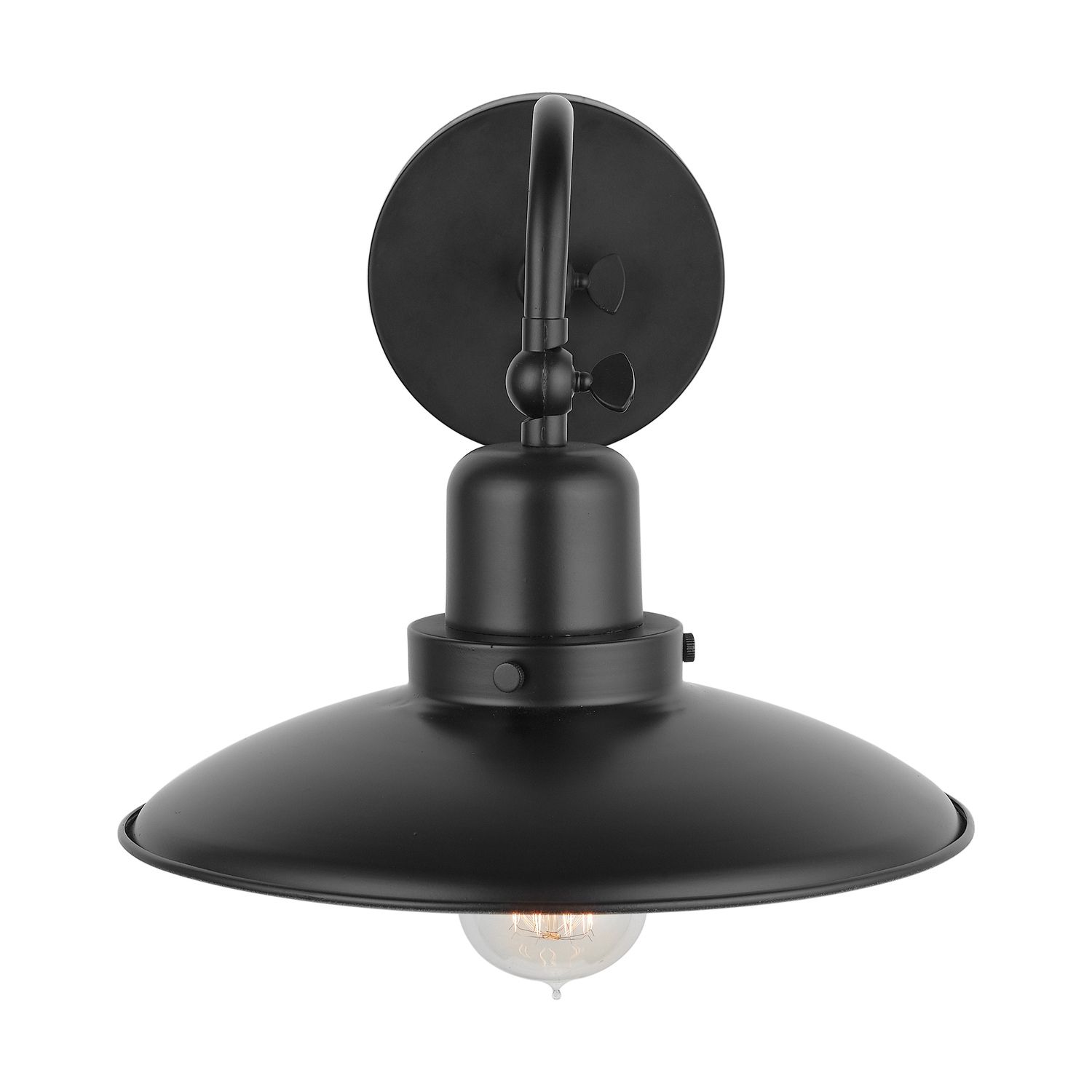 Capital Lighting Dewitt 1 Light Sconce 10.25" Matte Black