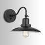 1_Capital Lighting Dewitt 1 Light Sconce Matte Black