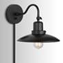 3_Capital Lighting Dewitt 1 Light Sconce Matte Black more views