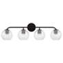 4_Capital Lighting Dolan 4 Light Vanity Matte Black more views