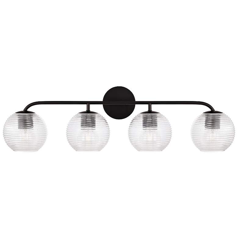Image 5 Capital Lighting Dolan 4 Light Vanity Matte Black more views