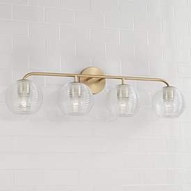 Image1 of Capital Lighting Dolan 4 Light Vanity Matte Brass
