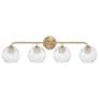 Thumbnail4 of Capital Lighting Dolan 4 Light Vanity Matte Brass more views