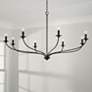 1_Capital Lighting Dolan 52" Wide Matte Black 8-Light Chandelier