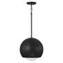 Thumbnail4 of Capital Lighting Dolby 1 Light Pendant Black Iron more views