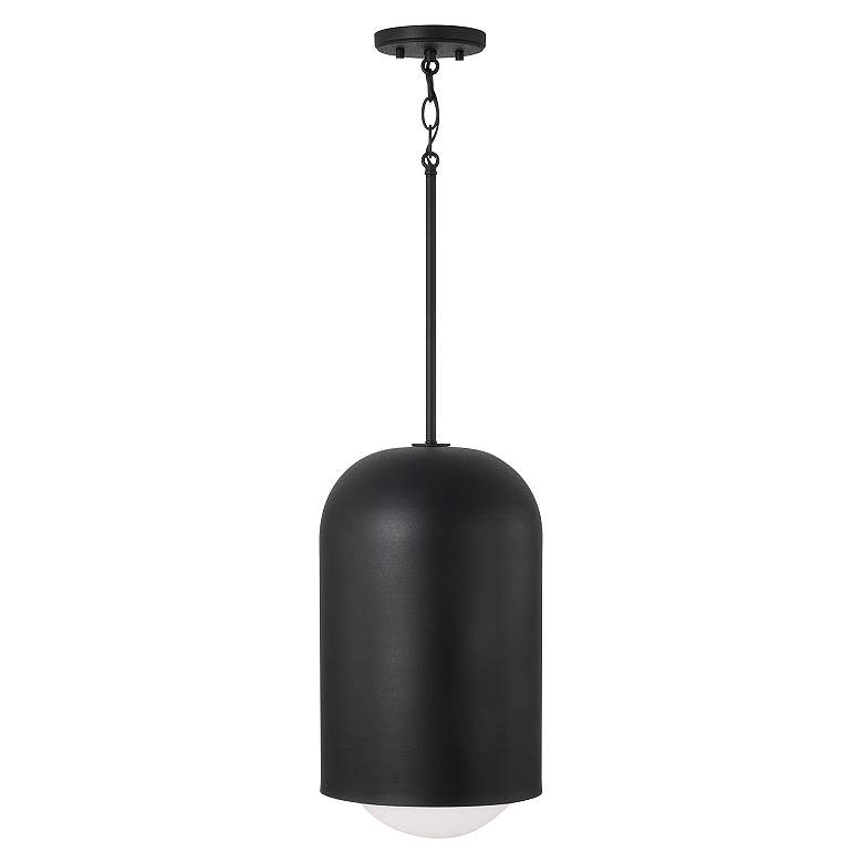 Image 5 Capital Lighting Dolby 1 Light Pendant Black Iron more views
