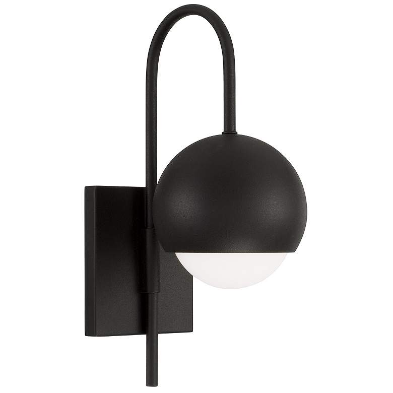 Image 1 Capital Lighting Dolby 1 Light Sconce Black Iron