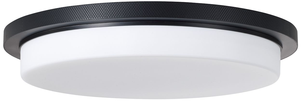 Thumbnail2 of Capital Lighting Dominic 1 Light Flush 16" Matte Black