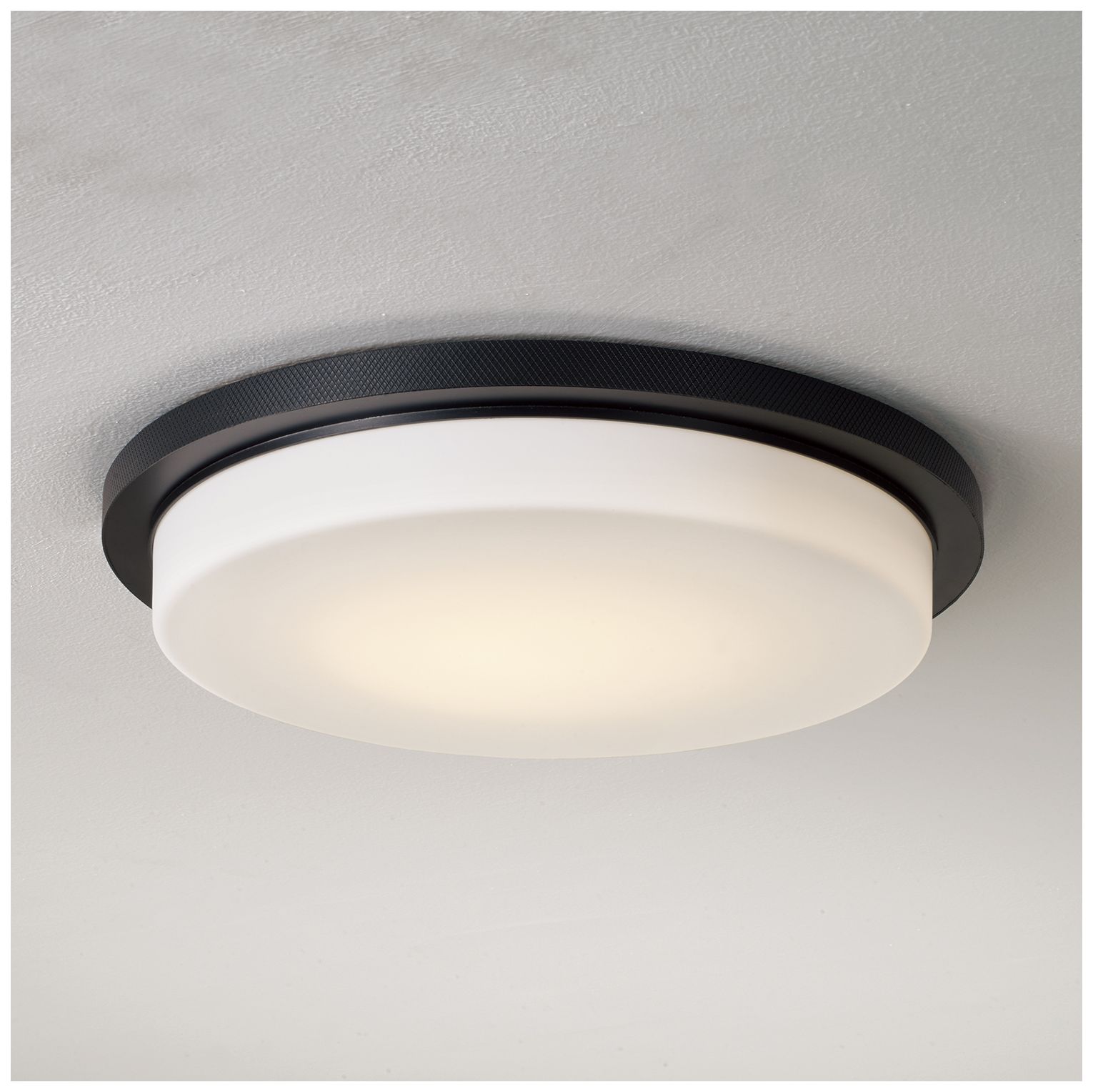 Thumbnail1 of Capital Lighting Dominic 1 Light Flush 16" Matte Black
