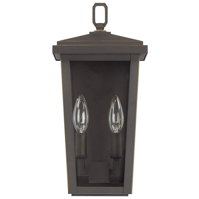 Image 1 Capital Lighting Donnelly 2 Light Outdoor Flush Mount Oiled Bronze
