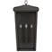 Capital Lighting Donnelly 3 Light Outdoor Wall-Lantern Oiled Bronze