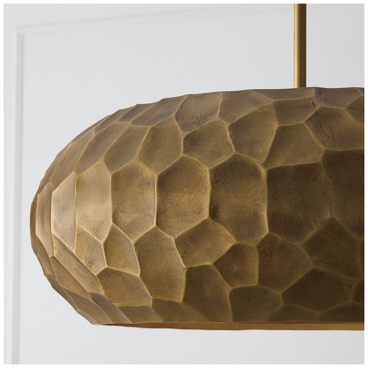 Image 4 Capital Lighting Dorian 4 Light Pendant 26" Burnished Patinaed Brass more views