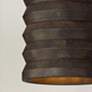 3_Capital Lighting Dunn 1 Light Pendant 14" Espresso Stain and Black more views