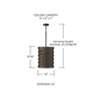 4_Capital Lighting Dunn 1 Light Pendant 14" Espresso Stain and Black more views