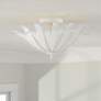 1_Capital Lighting Eden 18" Wide 3-Light White Semi-Flush Ceiling Light