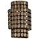 Capital Lighting Eliana 2 Light Sconce 9.75" Dark Brass