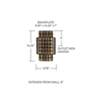 7_Capital Lighting Eliana 2 Light Sconce 9.75" Dark Brass more views