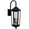 Capital Lighting Ellsworth 36" Black 3-Light Outdoor Wall Light