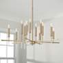 Thumbnail1 of Capital Lighting Elora 12 Light Chandelier Matte Brass