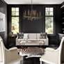 Thumbnail3 of Capital Lighting Elora 12 Light Chandelier Matte Brass more views