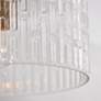 4_Capital Lighting Emerson 15" Aged Brass Seeded Glass Ceiling Light more views