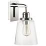 Capital Lighting Fallon 1 Light Sconce Polished Nickel