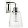 Capital Lighting Fallon 1 Light Sconce Polished Nickel