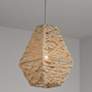 Thumbnail1 of Capital Lighting Finley 10 1/2" Natural Jute Coastal Modern Pendant