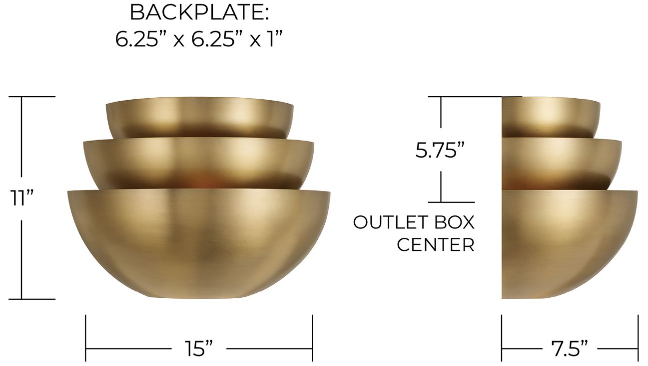 Image 6 Capital Lighting Gia 2 Light Sconce 15" more views