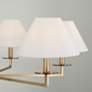 3_Capital Lighting Gilda 6 Light Chandelier 39.75" Aged Brass more views