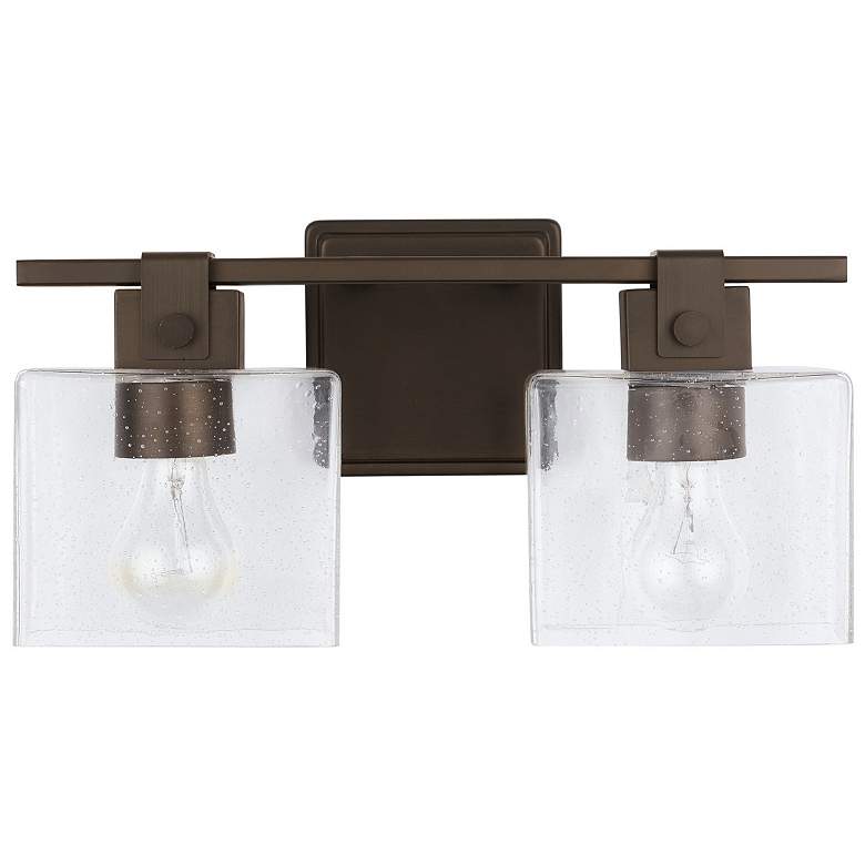 Image 1 Capital Lighting Graham 2 Light Vanity Oil Rubbed Bronze