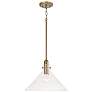 Thumbnail2 of Capital Lighting Greer 1 Light Pendant Aged Brass