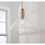 Thumbnail1 of Capital Lighting Greer 1 Light Pendant Aged Brass