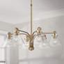 1_Capital Lighting Greer 6 Light Chandelier Aged Brass