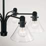 3_Capital Lighting Greer 6 Light Chandelier Matte Black more views