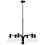 4_Capital Lighting Greer 6 Light Chandelier Matte Black more views