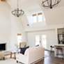 2_Capital Lighting Greyson 40" Wide 12-Light Matte Black Ring Chandelier more views