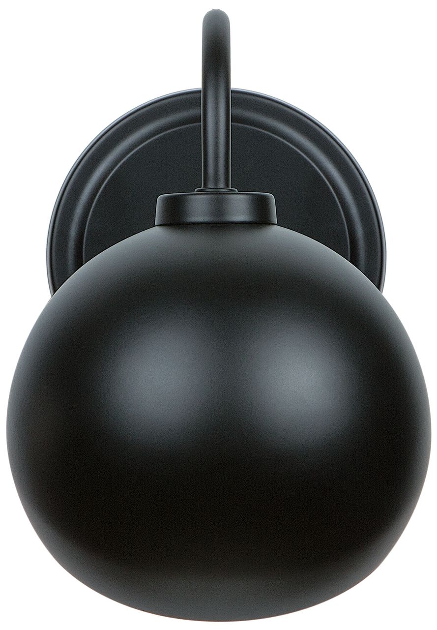 Image 2 Capital Lighting Hadley 1 Light Sconce 5.5" Matte Black