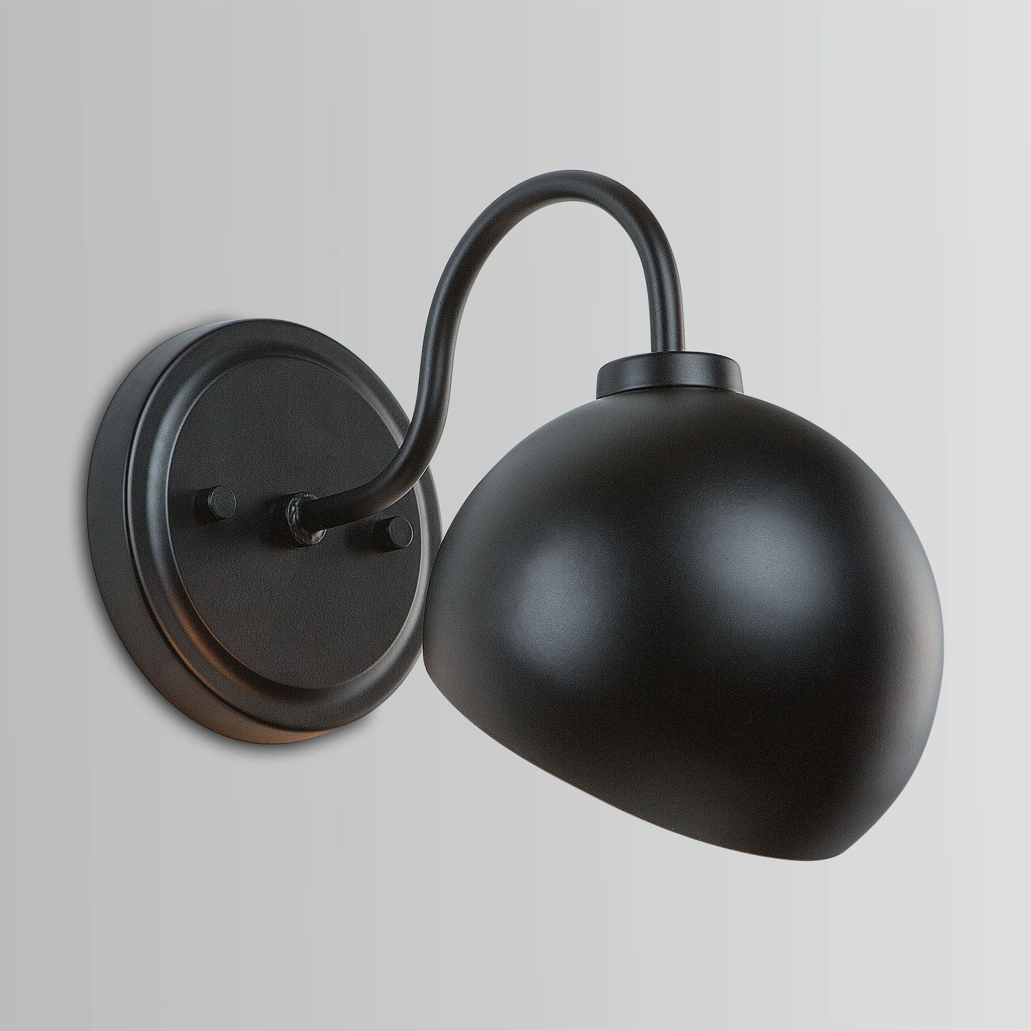 Image 3 Capital Lighting Hadley 1 Light Sconce 5.5" Matte Black more views