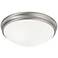 Capital Lighting Hansen 2 Light Flush Mount Matte Nickel