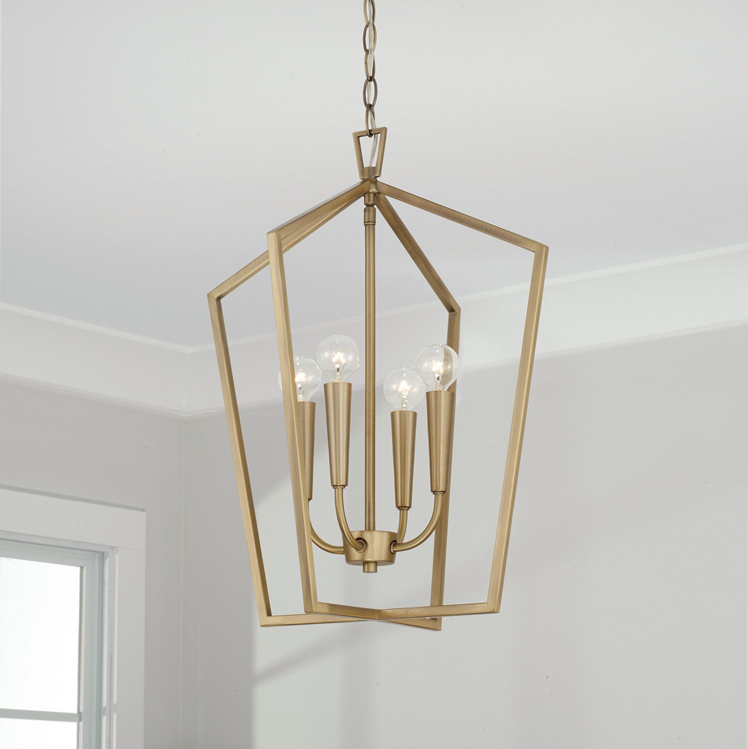 Capital Lighting Holden Brass - Antique Brass Collection