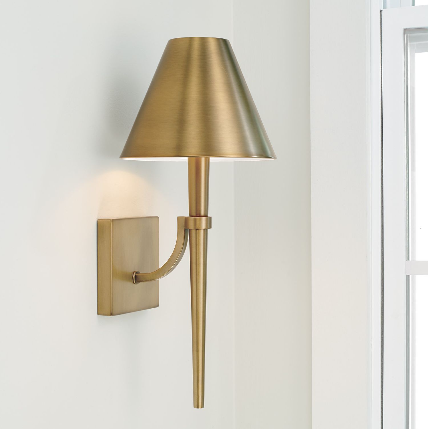 Capital Lighting Holden Brass - Antique Brass Collection